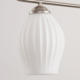 אור תליון נורדי ברזל יצוק אור תקרת אבקן יצירתי