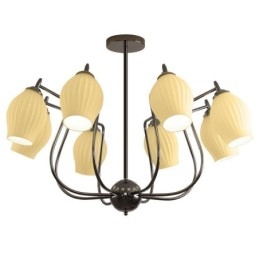 אור תליון נורדי Creative ברזל יצוק אקדח אבקן שחור אור תקרת