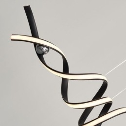 אור תליון מינימליסטי אומנות אלומיניום אור תקרה ספירלה מינימליסטי