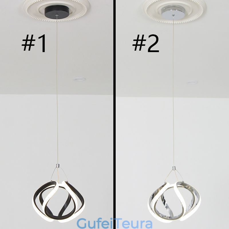 אור תליון אלומיניום אומנות דלעת קטנה אור תקרה