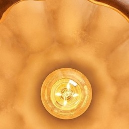 מנורת תליון דלעת יצירתית יפנית רטרו מנורת תקרה