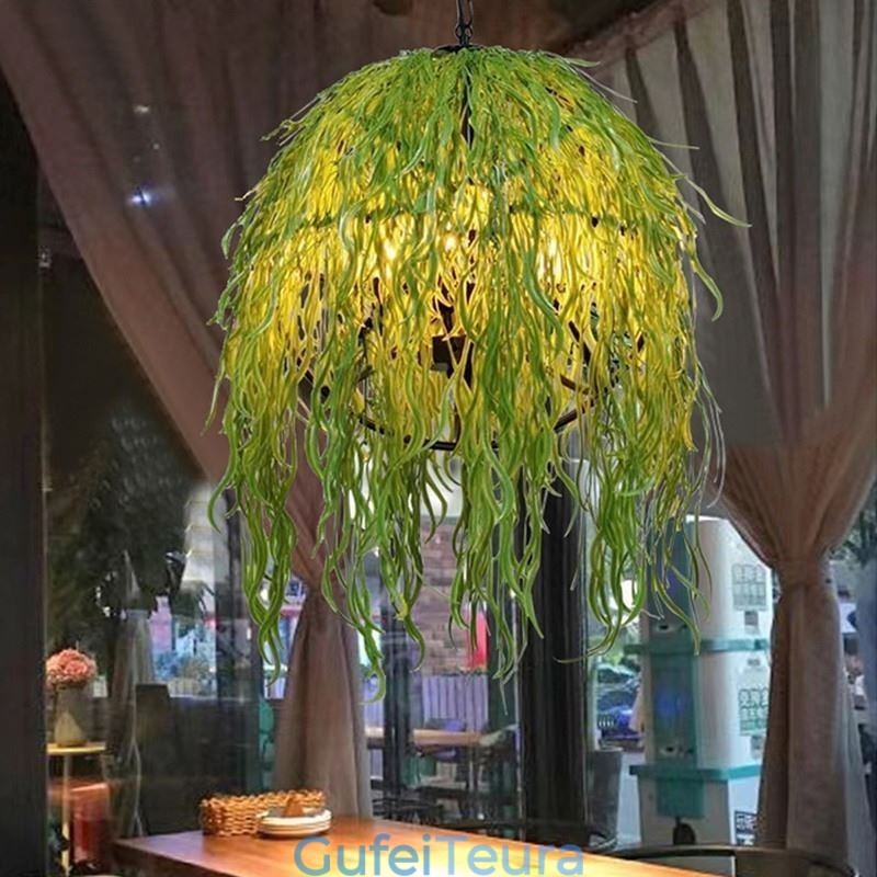 אור צמח מודרני דקורטיבי בסגנון נברשת חנות מוסיקה