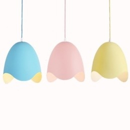 Creative Macaron Pendant Light מנורת תליון ראש יחיד