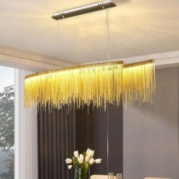 תאורת תליון מודרנית Creative Tassel Hanging Lamp Cafe