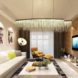 תאורת תליון מודרנית Creative Tassel Hanging Lamp Cafe