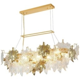 Maple Leaf Pendant Light תאורת זכוכית לעיצוב הבית