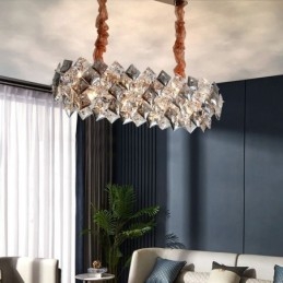 נברשת זכוכית אירופאית Creative Light תאורת תליון יוקרתית