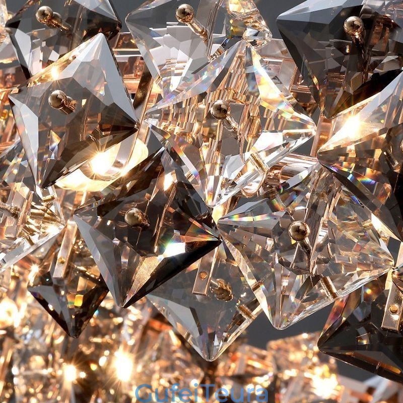 נברשת זכוכית אירופאית Creative Light תאורת תליון יוקרתית