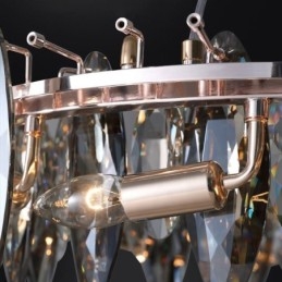 אור תליון יוקרתי אור לבית עיצוב נברשת זכוכית מגורים