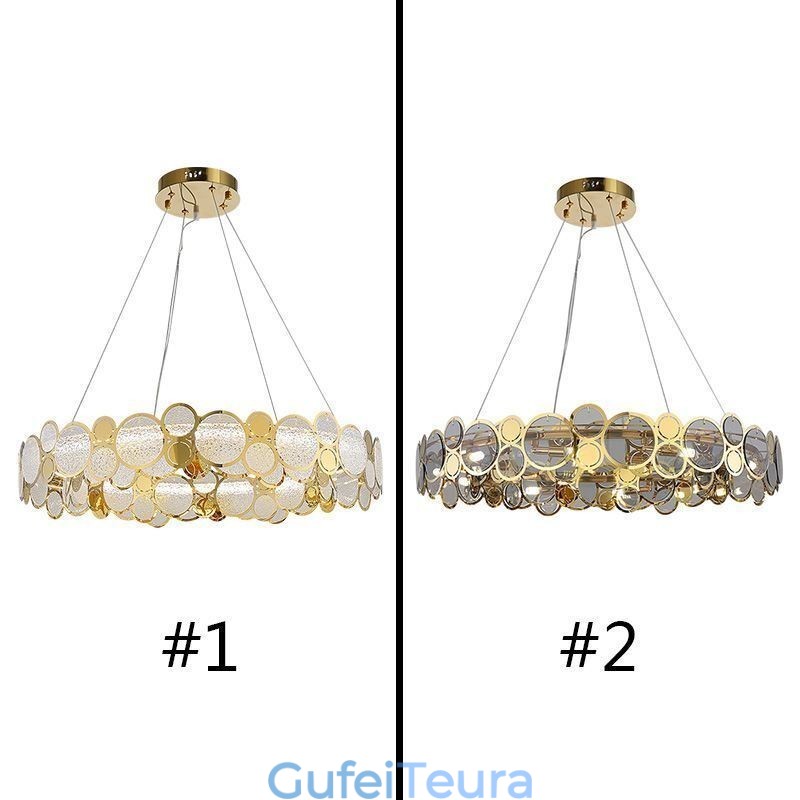 נברשת זכוכית אירופאית Creative Light תאורת תליון יוקרתית