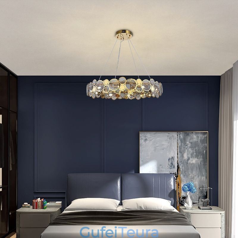 נברשת זכוכית אירופאית Creative Light תאורת תליון יוקרתית