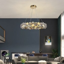 נברשת זכוכית אירופאית Creative Light תאורת תליון יוקרתית