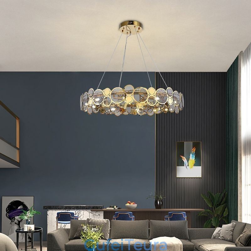 נברשת זכוכית אירופאית Creative Light תאורת תליון יוקרתית