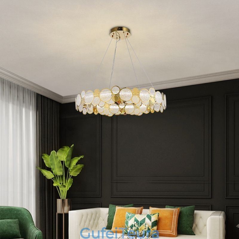 נברשת זכוכית אירופאית Creative Light תאורת תליון יוקרתית