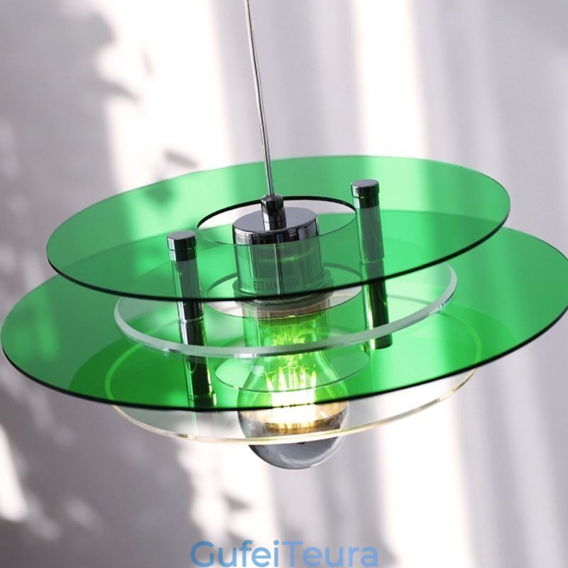 אור תליון נורדי פוסט מודרני קישוט אקריליק אור תלייה