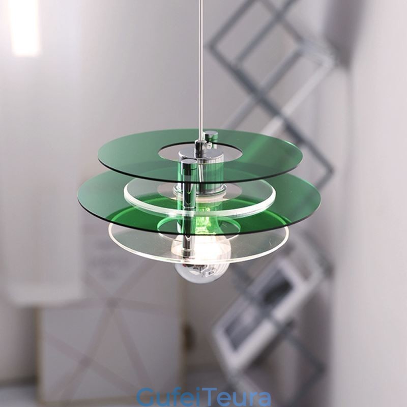 אור תליון נורדי פוסט מודרני קישוט אקריליק אור תלייה