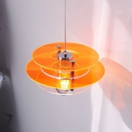 אור תליון נורדי פוסט מודרני קישוט אקריליק אור תלייה