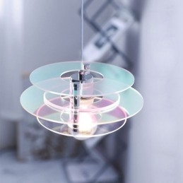 אור תליון נורדי פוסט מודרני קישוט אקריליק אור תלייה