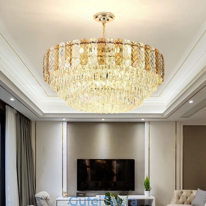 אור תליון אירופי יוקרתי אור תקרה קריסטל