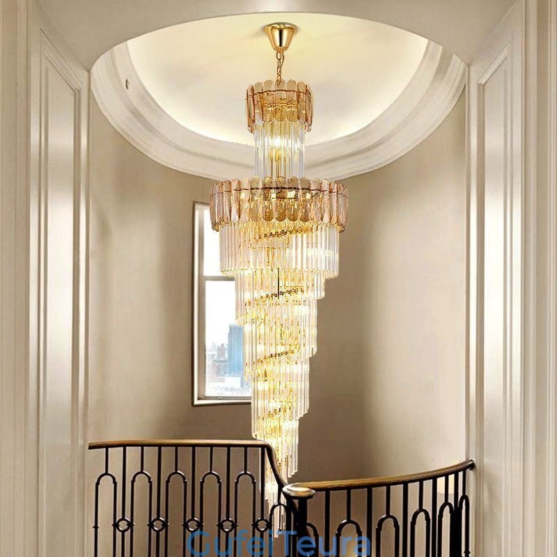 פנס תליון אירופאי פנס תקרה גדול