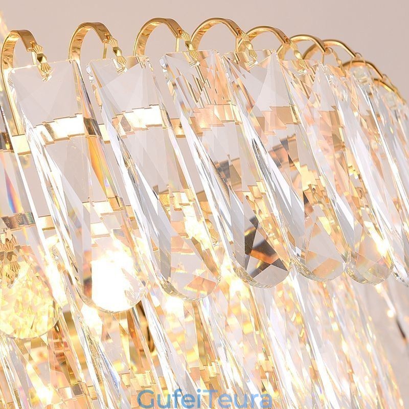 תאורת תליון קריסטל מודרנית גופי אורות תקרה עכשוויים