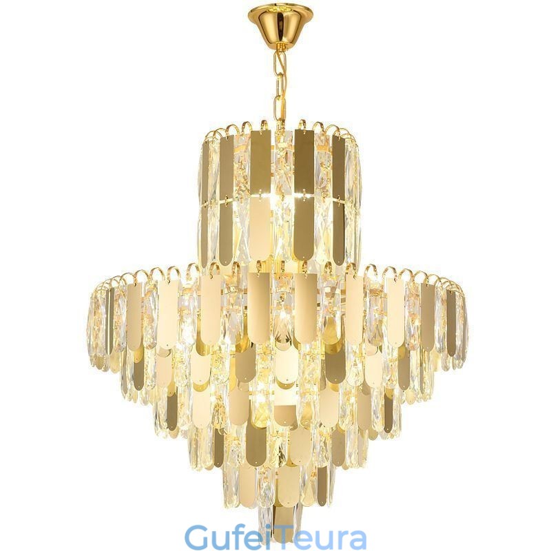 תאורת תליון קריסטל מודרנית גופי אורות תקרה עכשוויים