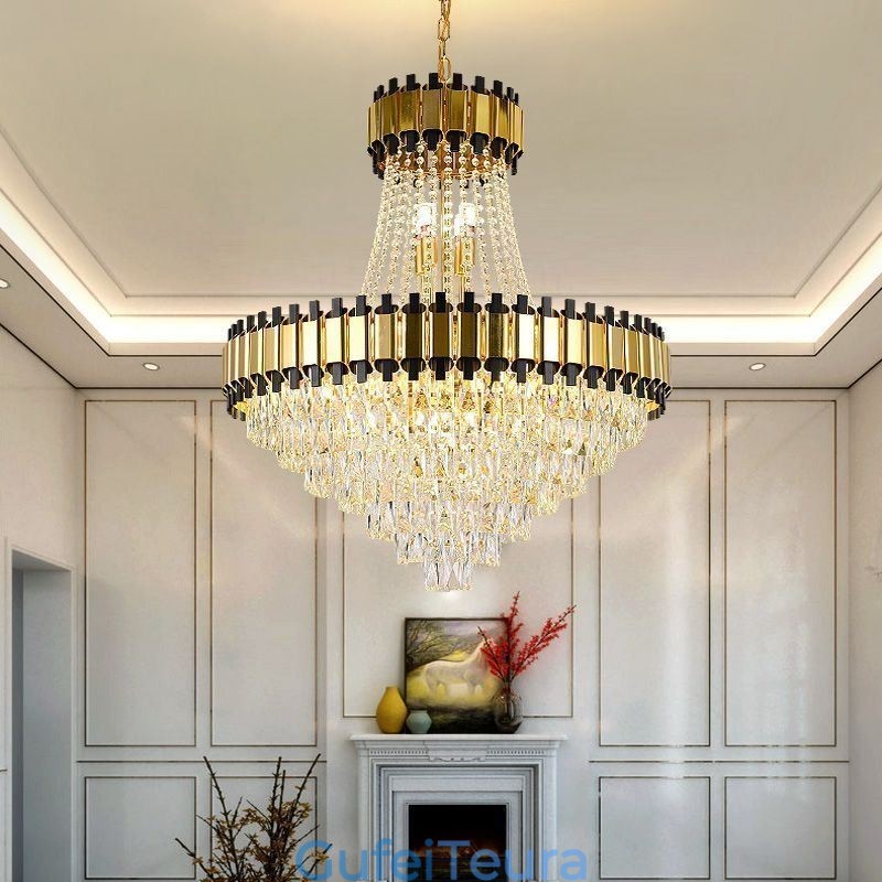 אור תקרה מודרני קריסטל תליון אור