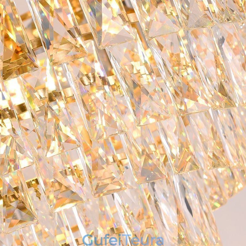 אור תקרה מודרני קריסטל תליון אור