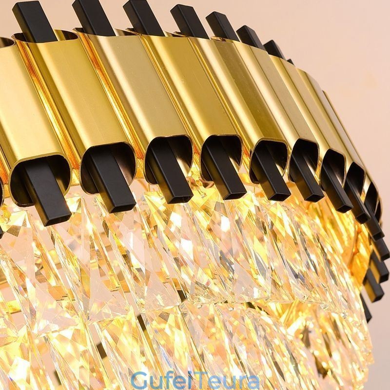 אור תקרה מודרני קריסטל תליון אור