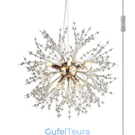 נברשת זיקוקים 8 אורות תליון שן הארי