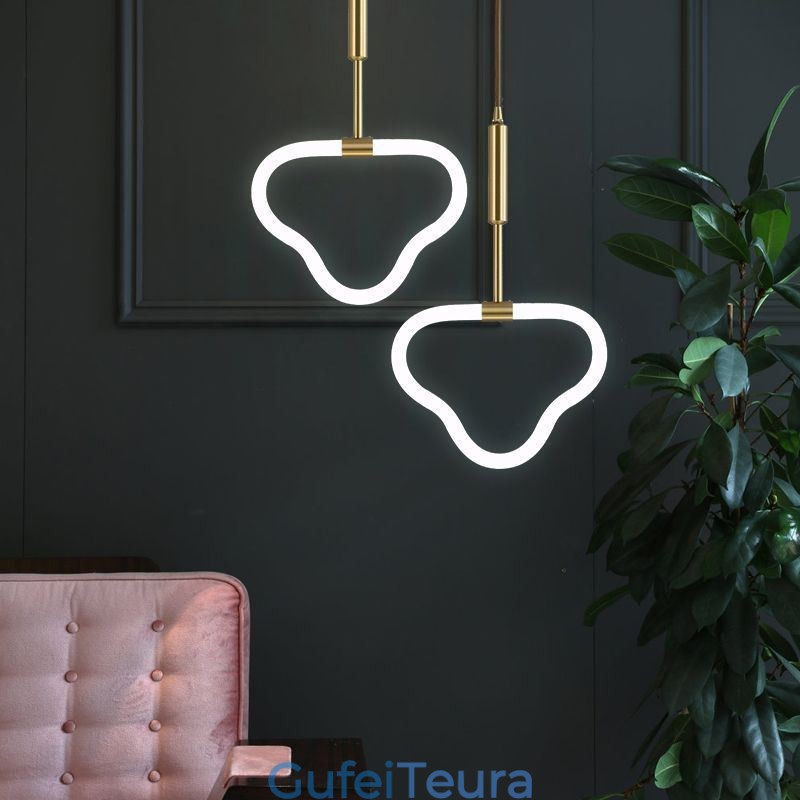 תקרה מודרנית מנורת תקרה אקרילית ניתנת לעמעום l