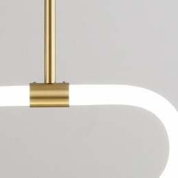 תקרה מודרנית מנורת תקרה אקרילית ניתנת לעמעום l