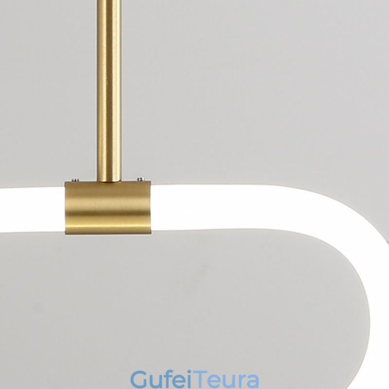 תקרה מודרנית מנורת תקרה אקרילית ניתנת לעמעום l