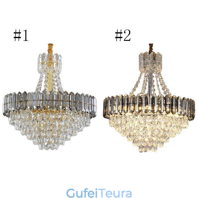 אור תליון קריסטל קוני תליית גוף תאורה אור