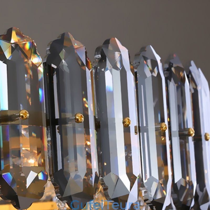 אור תליון קריסטל קוני תליית גוף תאורה אור