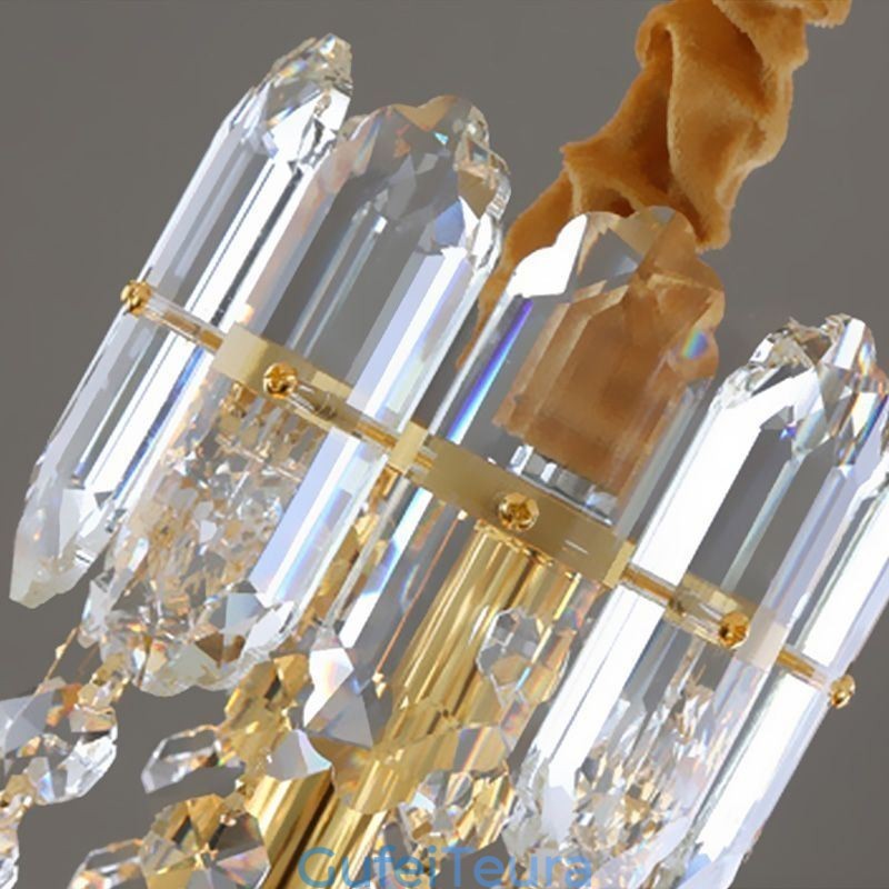 אור תליון קריסטל קוני תליית גוף תאורה אור