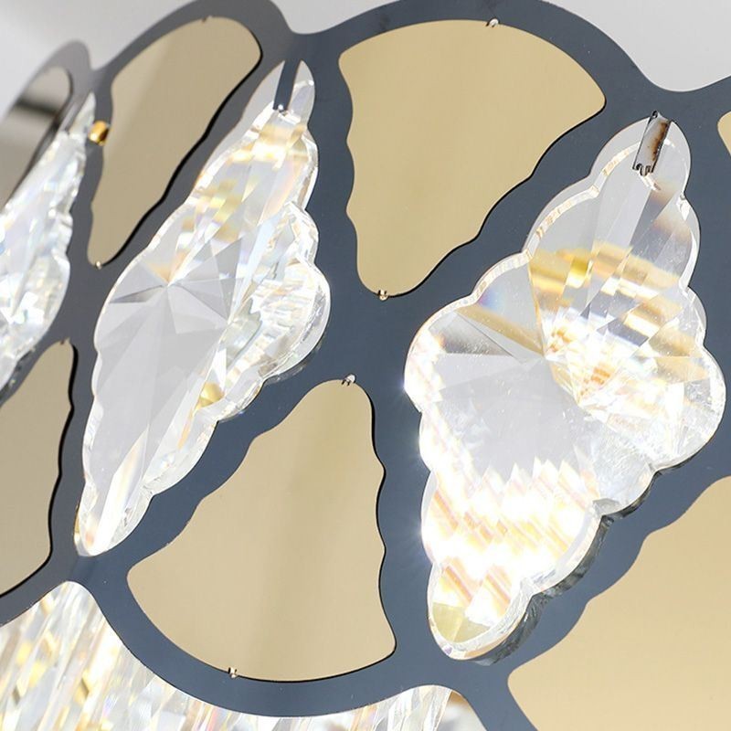 גופי תאורה לתקרה מודרניים תחרתים קריסטל תליון