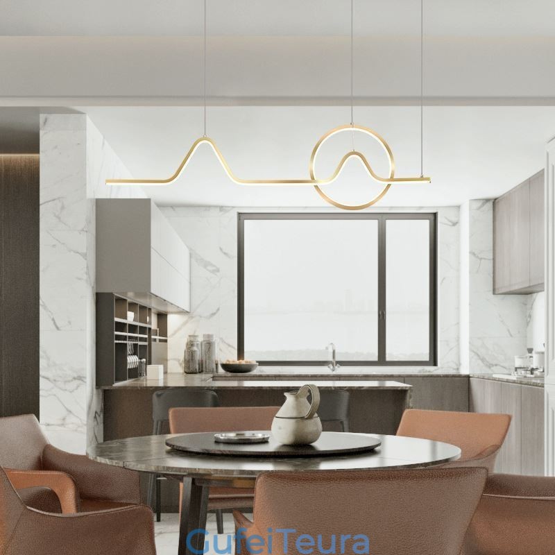 גוף תאורה דקורטיבי מינימליסטי 52W