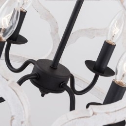 פנס תליון אור בסגנון וינטג' 4 אור