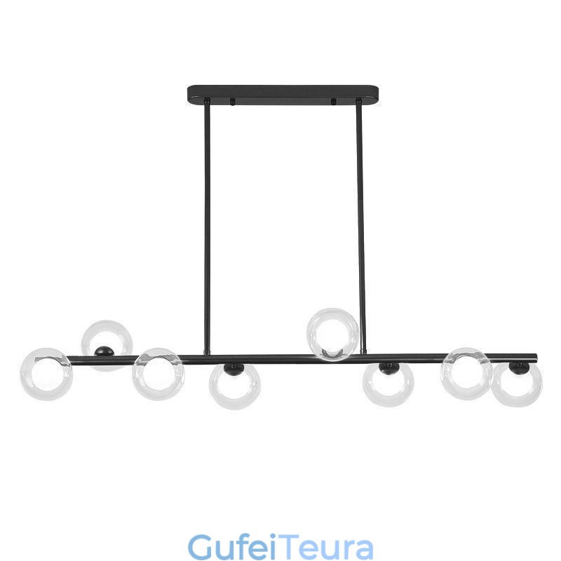 נברשת זכוכית גלובוס סוג אופקי תאורת תליון