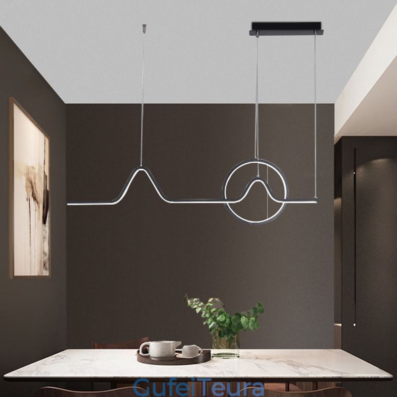 גוף תאורה דקורטיבי מינימליסטי 52W