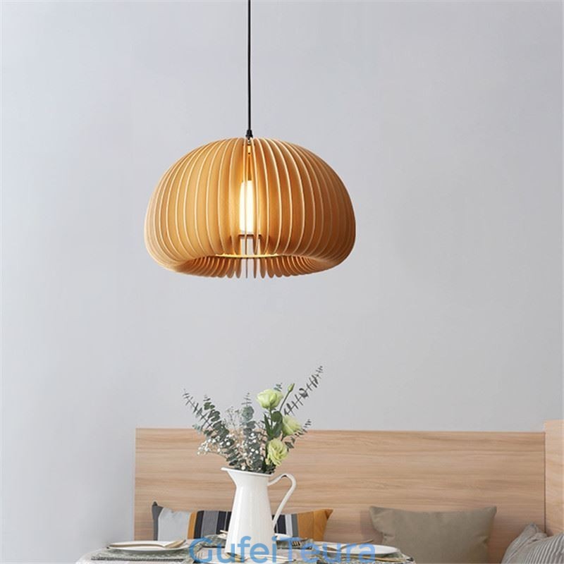 מנורת תליון דלעת באסווד בסגנון רטרו