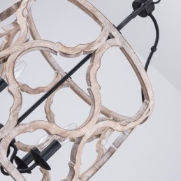 פנס תליון אור בסגנון וינטג' 4 אור