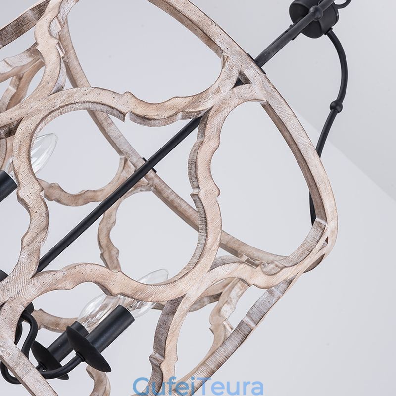 פנס תליון אור בסגנון וינטג' 4 אור