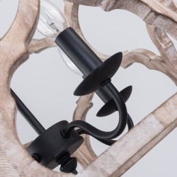 פנס תליון אור בסגנון וינטג' 4 אור