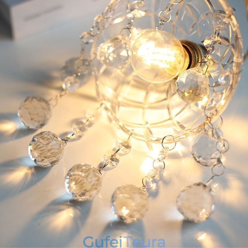 אור תליון זכוכית מודרני מיני 1 גוף תאורה לקישוט אור