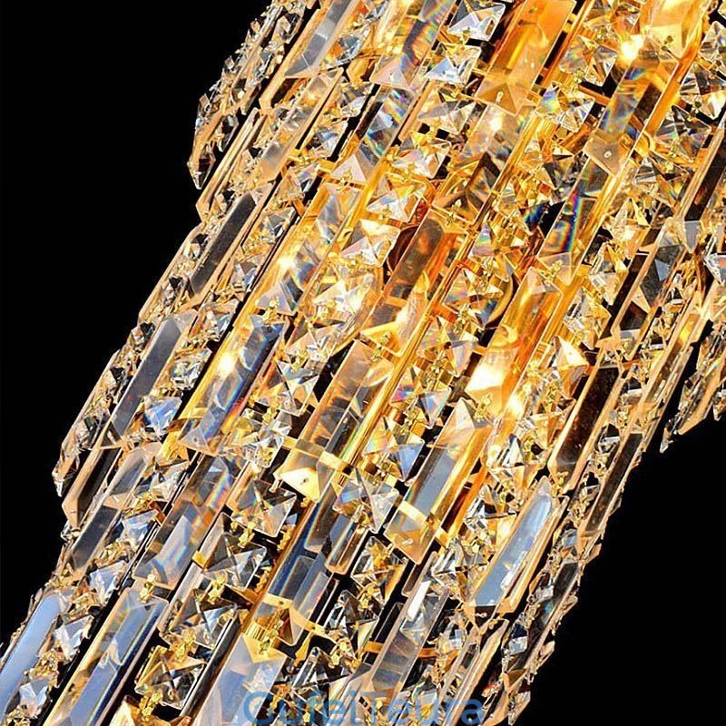 נברשת קריסטל תליון אירופי ארוך