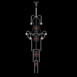 נברשת קריסטל תליון אירופי ארוך