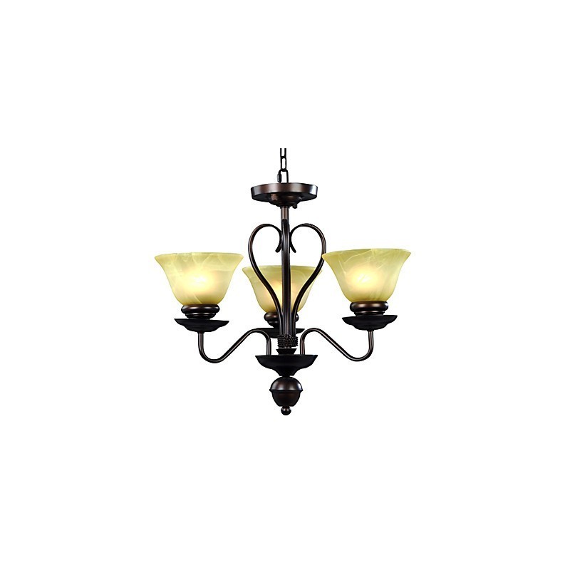 נברשת זכוכית 3 אור