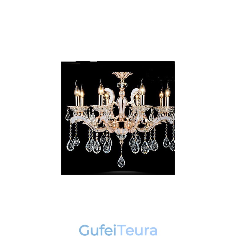 מנורות סגסוגת אבץ תליון מנורות יוקרה בסגנון אירופאי